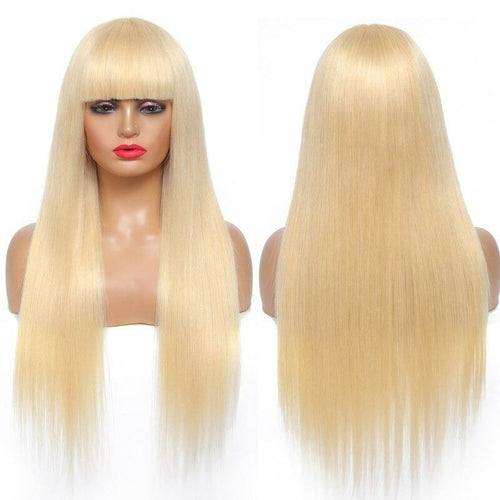 613 Bleach Blonde Human Brazilian Wool Hair No Weft 300g Human